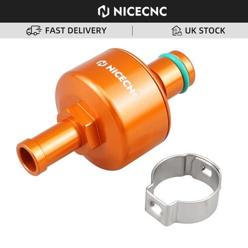NICECNC Oil Fuel Filter Kit For KTM 690 Enduro R 690 SMC 2008-2023 Orange