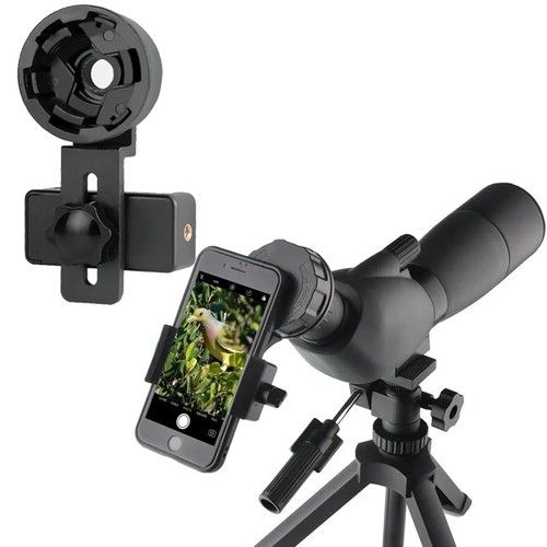 Universal Telescope Phone Adapter Digiscoping Mount for Binoculars Monocular