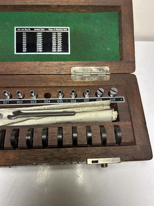 Diatest Split Anvil Bore Dial Gauge Set 0.062”-0.5” Complete Split Ball Gage Set — image 5