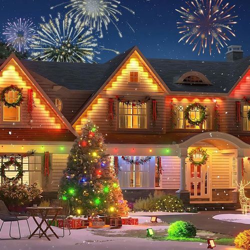 Permanent Outdoor Lights RGBIC Outdoor Christmas Decorations LED Eaves Lights UK — image 16