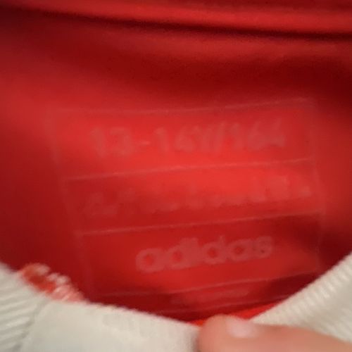 adidas Benfica Home Football Shirt Red Kids 13-14 Years Short Sleeve — image 5
