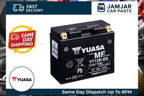 YUASA YT12B-BS(WC) Starter Battery 12V 10Ah 210A Valve Regulated Lead Acid