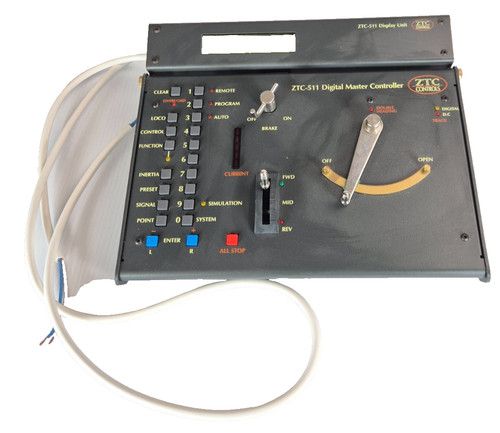 ZTC 511 RealFeel Digital Master Controller DCC Train Power Console Model Boxed.