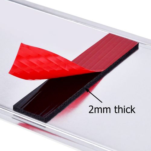 Number Plate Sticky Pads Heavy Duty THICK Double Sided Adhesive 10 Pads BEK-FIX® — image 2