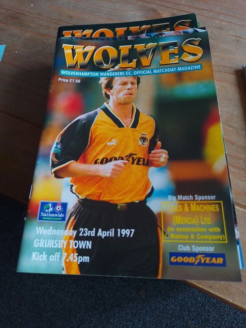 25 X 1996/1997 WOLVES PROGRAMMES WOLVERHAMPTON WANDERERS league & Cup Homes  — image 2