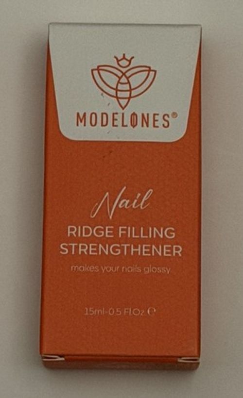 Modelones 8-in-1 Nail Strengthener 15ml Ridge Filler Growth Base Coat Jelly Nude
