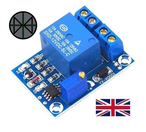 12V Battery Undervoltage Cut-off Low Voltage Disconnect Relay Module YX-X0001