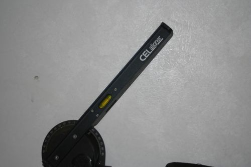 Celwave CEL Aligner Panel Antenna Alignment Dual Function Tool and Carrying Case — image 6
