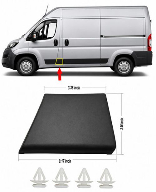 For Peugeot Boxer 2006-2024 Left Side Front Pillar Trim Panel Plastic Moulding