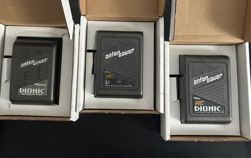 Anton Bauer HC Dionic Battery - x 3 