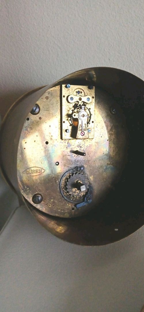 Two Antique Insert Clock Movements Dial, Springs,hands Etc For Spares Or Repairs — image 15