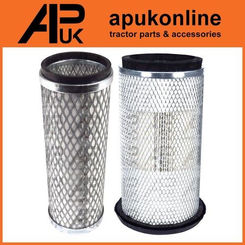 Inner & Outer Air Filter Kit for Massey Ferguson 40E 230 240 250 550 Tractor