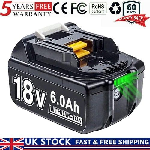 FOR MAKITA 18V 5.0Ah 6.0Ah 9.0Ah LXT LI-ION BATTERY BL1860 BL1850 BL1840 BL1830