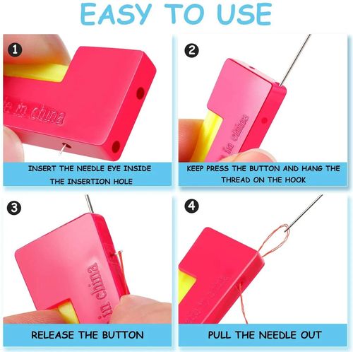 Automatic Needle Threader Hand Sewing Threading Embroidery Craft Tool 1/5/10pcs — image 11