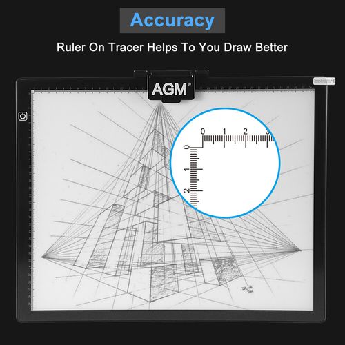 LED Light Pad Copy Board Drawing A3 Art Tracing Ultra Thin Adjustable Brightness — image 10