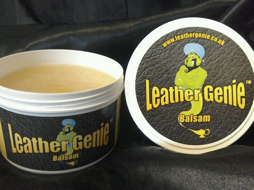 Leathergenie balsam conditioner- boots jackets bags sofas shoes saddles car seat — image 1