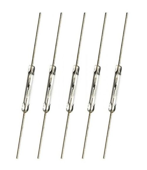 5 x Y213 Reed Switch 10W Normally Open Magnetic Induction Switch 2mm x 14mm