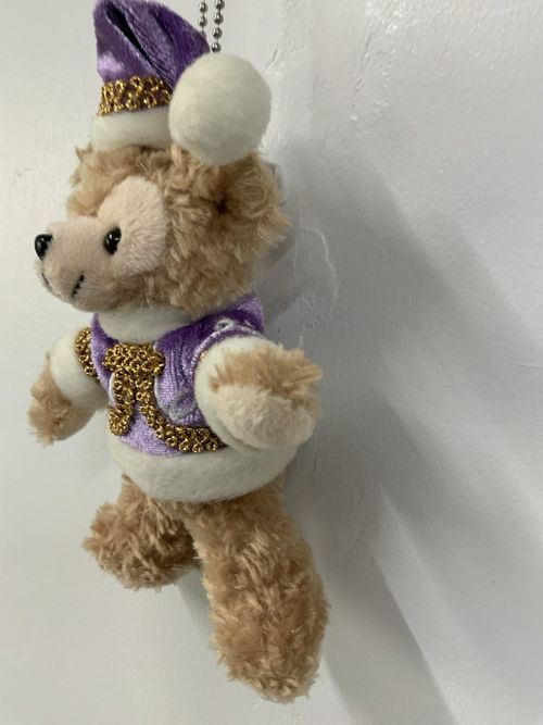 Disney Duffy Bear Plush Tokyo Disney Sea Christmas Doll Badge Keychain 16cm — image 6