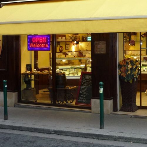 Large Bright Flashing LED OPEN WELCOME Shop Sign-Neon Hang Display Window Light — image 7