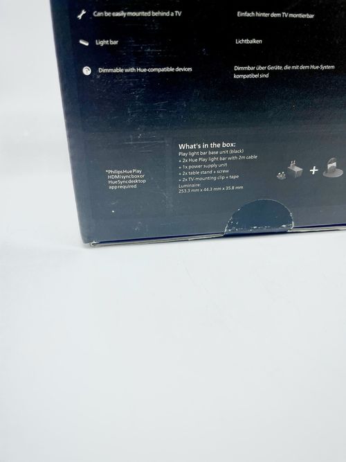Philips Hue Play White and Colour Ambiance Smart Light Bar Double Pack Base Unit — image 3