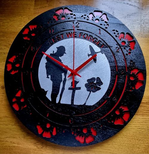Lest We Forget Remembrance Clock — image 1