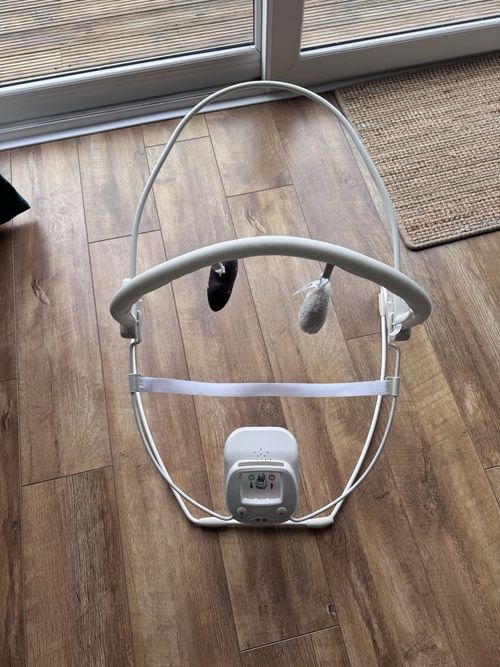 Mamas & Papas Apollo Bouncing Chair neutral colour with Toy Bar Sound Unit — image 7