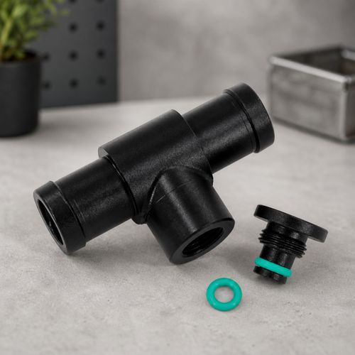 Heater Hose Connector with Seal Threaded T-Type Connector Long-Lasting — image 9