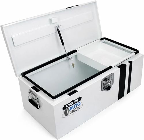 Steel Tool Box Lockable Tool Chest Van Garage Workshop Storage Heavy Duty — image 1