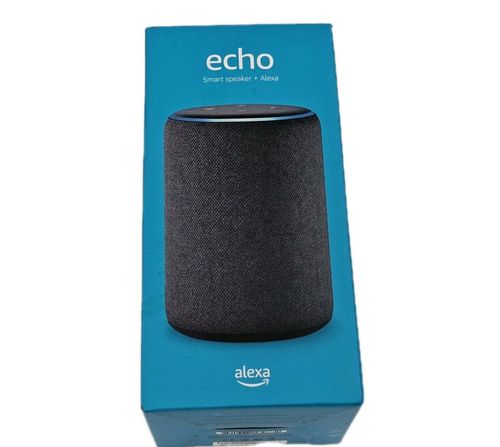 Amazon Echo Plus 3rd Gen  (R9P2A5) Generation Speaker Alexa Charcoal Used Once  — image 2