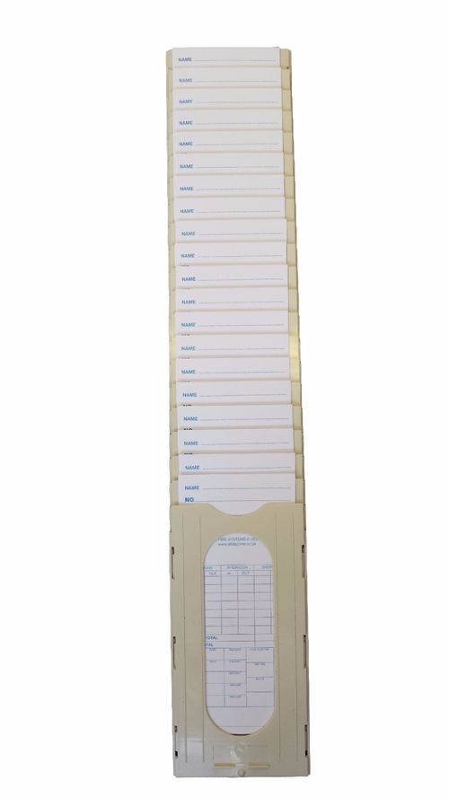 Clocking In Machine Starter Pack (Includes 200 Cards And A Rack). Fully Set Up. — image 4