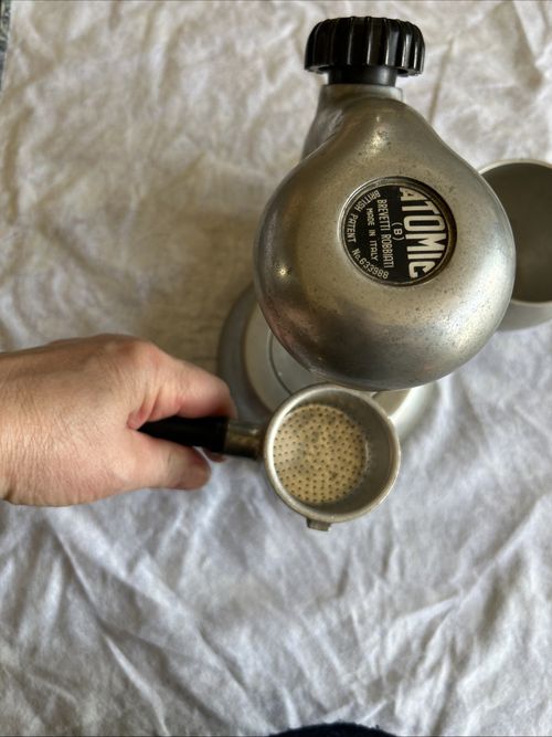 Brevetti Robbiati Milano Original Atomic Coffee Maker 1950s Model B — image 13