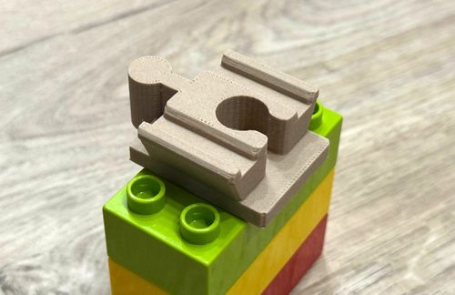 Pack of 8 x Duplo Wooden Train Track Adaptors – Brio/Lillabo/Bigjigs/Playtive — image 2