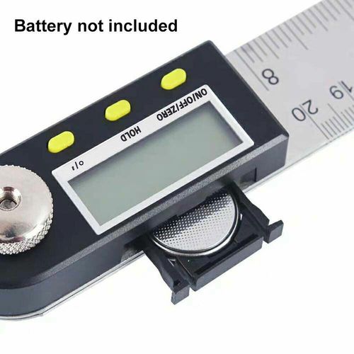 360 Degree Digital LCD Angle Finder Stainless Steel Ruler Measure Gauge Tool UK — image 9