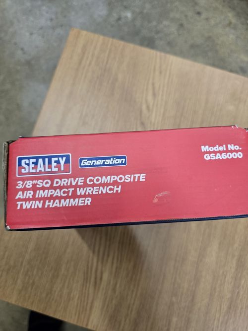SEALEY GSA6000 3/8" SQ DRIVE COMPOSITE AIR IMPACT TWIN HAMMER — image 3