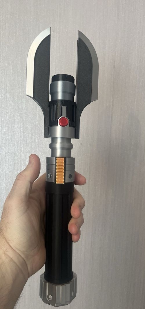 Star Wars Sty1e 1:1 Scale - 3D Printed Darth Malgus Lightsaber Hilt — image 7
