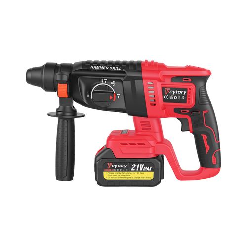 5000W ELECTRIC HAMMER DRILL SDS PLUS DEMOLITION BREAKER + CHISEL SET + Case — image 15