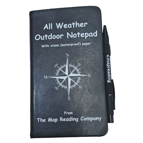Small notebook and pen (weatherproof) — image 1