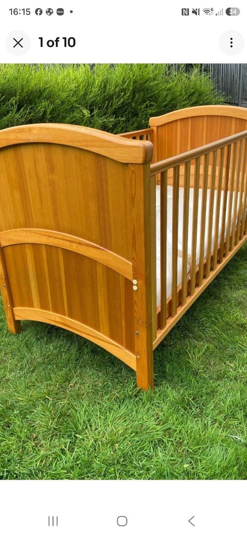 mothercare winnie-the-pooh cot/bed — image 2