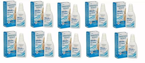 10 x Otrivin Nasal Spray Drops 10mlFast Relief Nose👩👨👌 exp.2028 — image 1