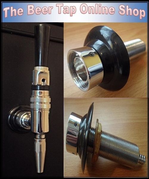 Ale & Stout Nitrogen / Nitro Beer Tap & Shank - Kegerator - Home Bar - Homebrew