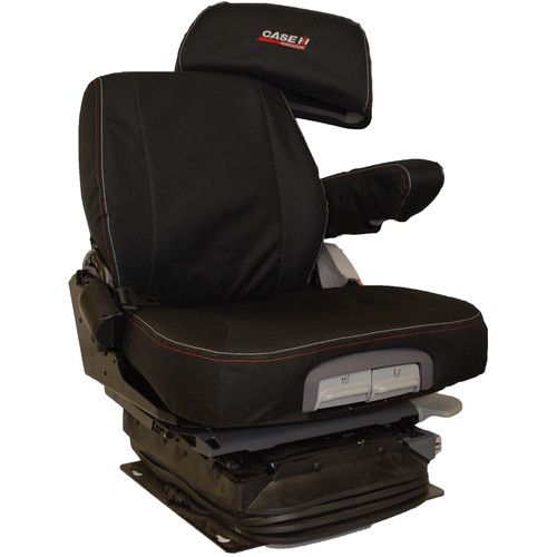 Case IH Tractor Heavy Duty Seat Covers Black | Grammer Maximo Dynamic Plus Seat