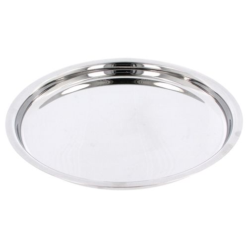 Stainless Steel Thali Plate Indian Dinner Platter Serving Dish Tray Kumcha Round — image 2