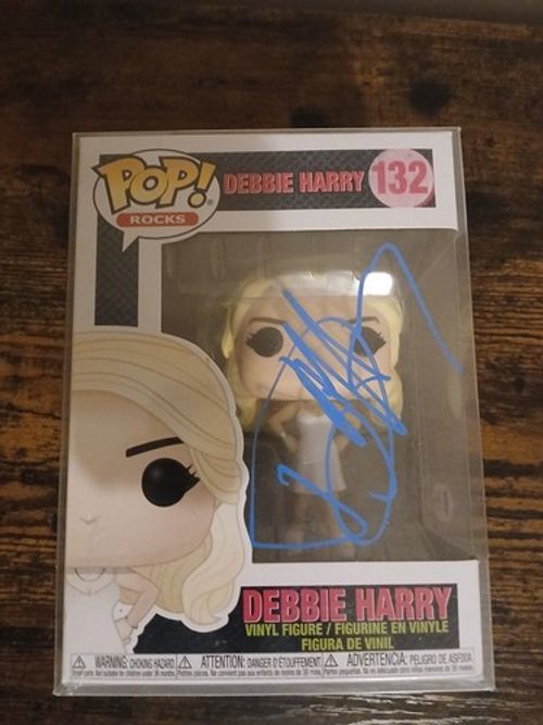 Debbie Harry Signed Funko Pop Blondie 132 Autographed Beckett BAS COA Rocks NYCC
