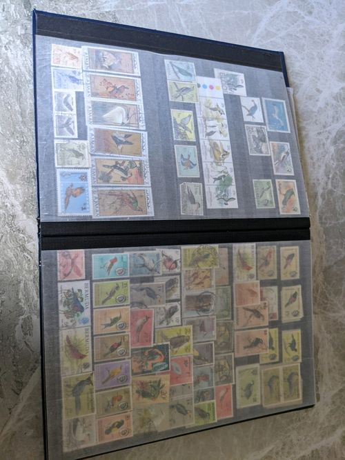 Birds of the World Stamps .over  1250 stamps , lee than 15p each — image 13
