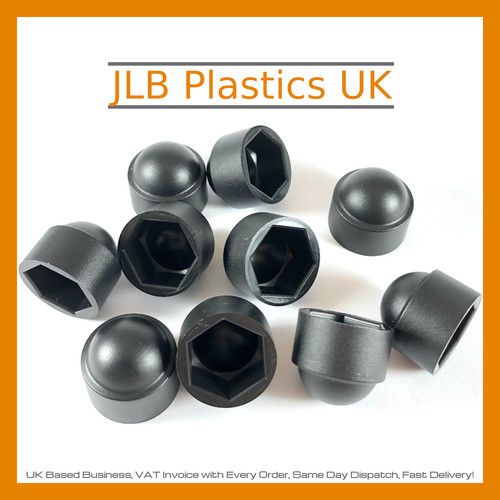 Black Plastic Nut Cap Bolt Cover Dome M4 M5 M6 M8 M10 M12 M14 M16 M18 M20 M22 24