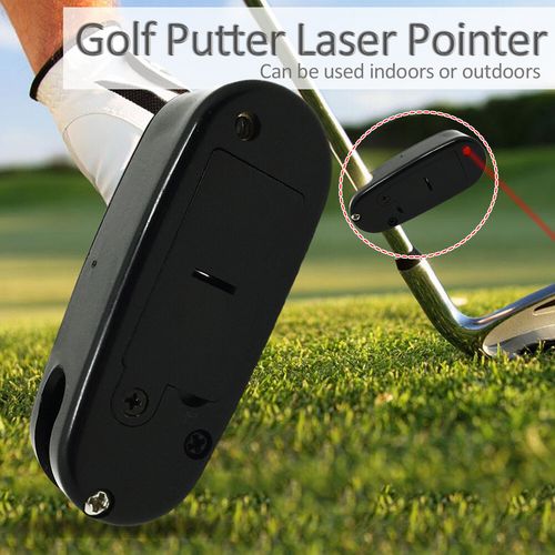 Mini Black Golf Putter Laser Pointer Putting Training Aim Line Improve Aid Tool — image 2