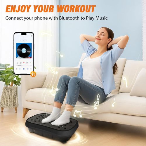 Power Vibration Plate Exercise Body Shaker Massager Vibrating Machine Platform — image 8