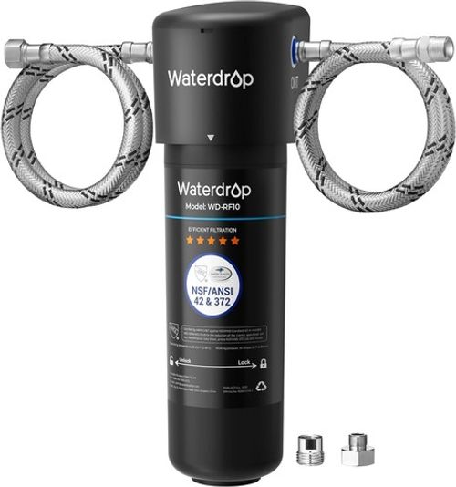 Waterdrop 10UA Under Sink Water Filter System, 8K Gallons Chlorine Reduction