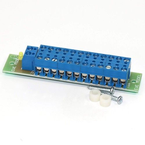 1 Set Power Distribution Board With Status LEDs for DC and AC Voltage