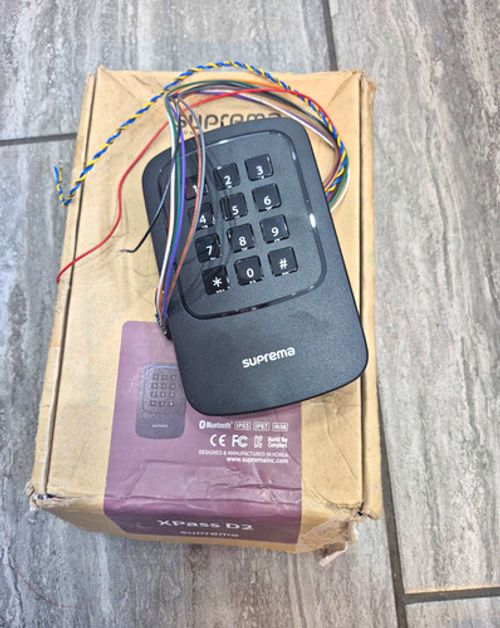 Suprema XPass D2 Wireless RFID Reader Keypad Access Control Unit